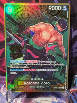 One Piece TCG OP06-118: Roronoa Zoro (Japanese Version 2nd Anniversary Set) - EN - Image 1