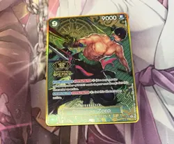 Roronoa Zoro (One Piece Japanese Version 2nd Anniversary Set) Nm English - Image 1