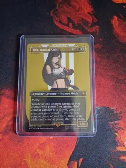2025 MTG FINAL FANTASY Tifa, Martial Artist #0206 Borderless Non-foil NM - Image 1