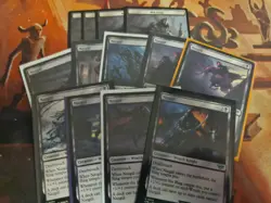 The Lord of the Rings - Nazgul Set All 9 Nazgul Cards NM - Magic MTG (Non Foil) - Image 1