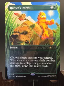 Hunter's Insight (2676) Secret Lair Drop MTG Regular Near Mint - Image 1