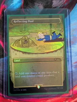 MTG Reflecting Pool (Rainbow Foil) Secret Lair Drop Foil Fallout - Image 1
