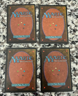 Bad Moon X4 MTG Revised NM Magic The Gathering - Image 2