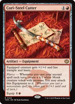 Cori-Steel Cutter [Tarkir: Dragonstorm] Near Mint - Image 1