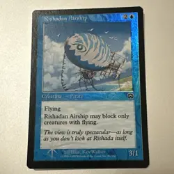 Rishadan Airship Foil Mercadian Masques 1999 Magic Gathering - Buy 3 Get 2 Free - Image 1