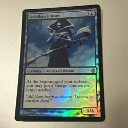 VEDALKEN INFUSER FOIL Mirrodin Besieged MTG Magic the Gathering Buy 3 Get 2 Free - Image 1