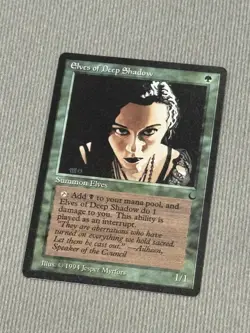Magic The Gathering Elves of Deep Shadow - The Dark - MTG - Image 2