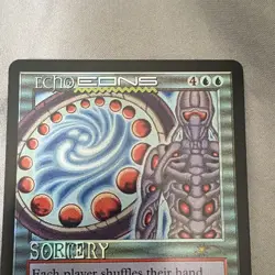 Magic: The Gathering Echoes 821 Rare Blue Sorcery Deckmaster (2024) - Image 3