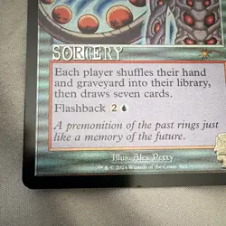 Magic: The Gathering Echoes 821 Rare Blue Sorcery Deckmaster (2024) - Image 4