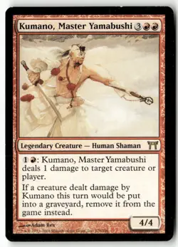 Kumano, Master Yamabushi 176 Rare Champions of Kamigawa Magic: The Gathering LP - Image 1