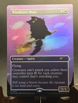 Windborn Muse Secret Lair Drop MTG Foil Near Mint - Image 1