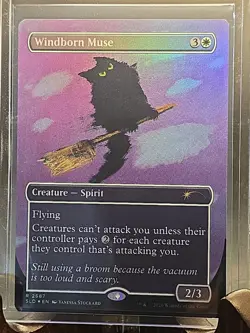 Windborn Muse Secret Lair Drop MTG Foil Near Mint - Image 3