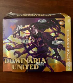 MTG Dominaria United Collector Booster Box sealed Magic The Gathering 2022 - Image 1