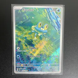 Froakie Illustration Rare 088/086 Me04: Chaos Rising Pokemon TCG NM/MINT - Image 1