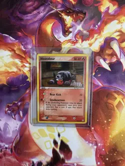 Pokemon TCG Houndour 59/109 EX Team Rocket Returns Reverse Holo Stamped 2004 - Image 1