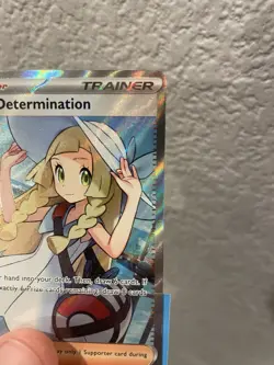 Lillie's Determination 169/132 Secret Rare Pokemon Mega Evolution Full Art NM/M - Image 3