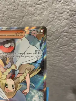 Lillie's Determination 169/132 Secret Rare Pokemon Mega Evolution Full Art NM/M - Image 5