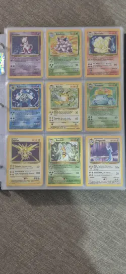 Pokemon Master Sets Complete Base Set 102/102 Jungle 64/64 Fossil 62/62 Mint/LP - Image 3