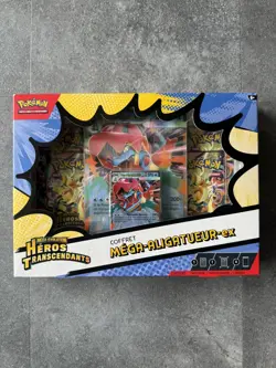 Pokemon Coffret Mega-Meganium EX ME2.5 Heros Transcendants Scelle FR - Image 1
