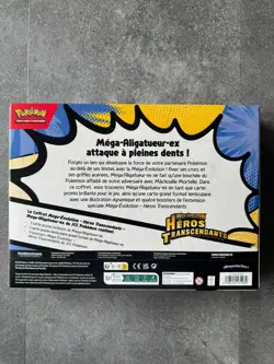 Pokemon Coffret Mega-Meganium EX ME2.5 Heros Transcendants Scelle FR - Image 2