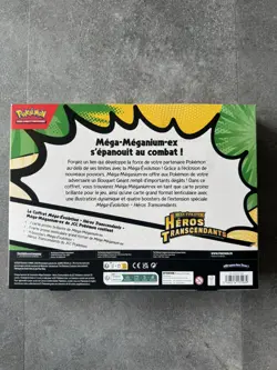 Pokemon Coffret Mega-Meganium EX ME2.5 Heros Transcendants Scelle FR - Image 2