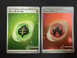 2023 Pokemon Professor Program Stamped Holo Energy SVE Scarlet & Violet 151 - Image 3