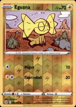 Pokemon - 098/264 - Eguana - Reverse Holo Fusionsangriff - Image 1