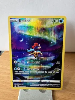 Pokemon TCG Keldeo Crown Zenith: Galarian Gallery Gg07/Gg70 Holo Holo Rare - Image 1