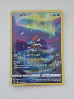 Pokemon TCG Keldeo Crown Zenith: Galarian Gallery Gg07/Gg70 Holo Holo Rare - Image 1