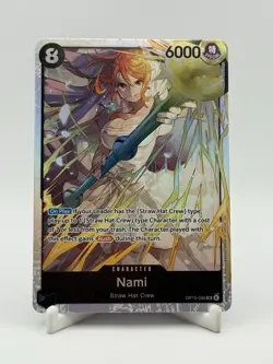 Nami OP15-086 Super Rare Adventure on Kami's Island One Piece Near Mint - Image 1
