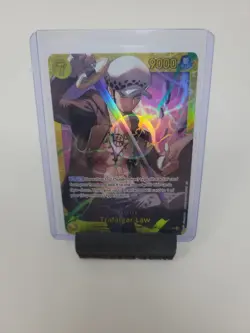 Bandai One Piece CCG Trafalgar Law OP10-119 SEC Secret Rare Foil Character EN - Image 1
