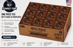 PREORDER One Piece TCG: OP-17 CASE 12x Booster Box - Image 1