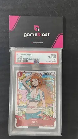 One Piece | Nami (ST01-007) | Wings of the Captain | PSA 10 - Image 1
