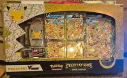 Pokemon TCG Celebrations Pikachu V-Union Special Collection Box New Sealed 820650809156 - Image 1