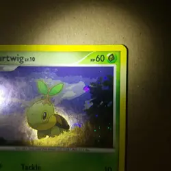 Turtwig 103/130 - Cosmos Holo BLEED - Diamond & Pearl - Promo POKEMON Card - LP - Image 2