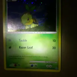 Turtwig 103/130 - Cosmos Holo BLEED - Diamond & Pearl - Promo POKEMON Card - LP - Image 3