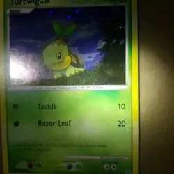 Turtwig 103/130 - Cosmos Holo BLEED - Diamond & Pearl - Promo POKEMON Card - LP - Image 4
