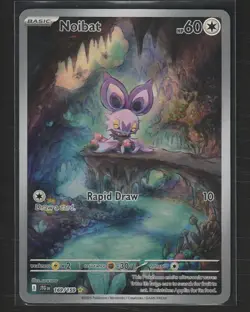 Pokemon TCG Noibat 169/159 Illustration Rare Journey Together Card - Image 1