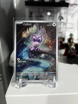 Pokemon TCG Noibat Illustration Rare Card 169/159 Journey Together - Image 1