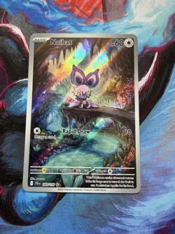 Pokemon TCG Noibat Illustration Rare Card 169/159 Journey Together NM - Image 1