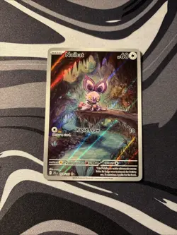 Pokemon TCG Noibat Illustration Rare Card 169/159 Journey Together Pack - Image 1