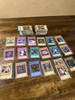 Yugioh Vintage 1996 240+ card lot first editions Magic Cards, Trap Cards & More - Image 1