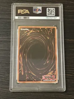 Yugioh Blue-Eyes White Dragon DPKB - EN001 Super Rare Unlimited PSA 9 7147 - Image 2