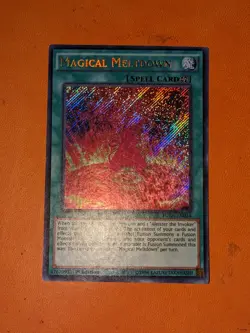 Yu-Gi-Oh! TCG Magical Meltdown Fusion Enforcers FUEN-EN034 1st Edition Secret LP - Image 1