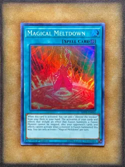 Yugioh Magical Meltdown SHVA-EN042 Super Rare 1st Ed NM - Image 1