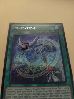 Invocation FUEN-EN035 1st Edition Secret Rare VLP - Image 2