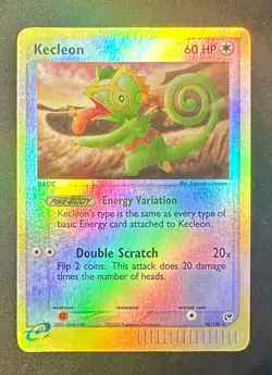 Kecleon 18/100 2003 EX Sandstorm Pokemon Card TCG e-Series Reverse Holo Rare Mp - Image 1