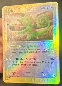Kecleon 18/100 2003 EX Sandstorm Pokemon Card TCG e-Series Reverse Holo Rare Mp - Image 3