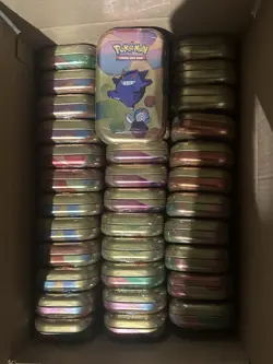 36 x Pokemon TCG Scarlet and Violet 151 Mini Tins Pack of 2, New and Sealed - Image 1