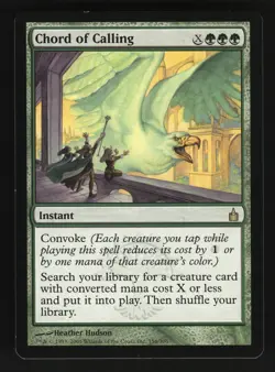 2005 Magic the Gathering Ravinca City of Guilds Chord of Calling - Image 1